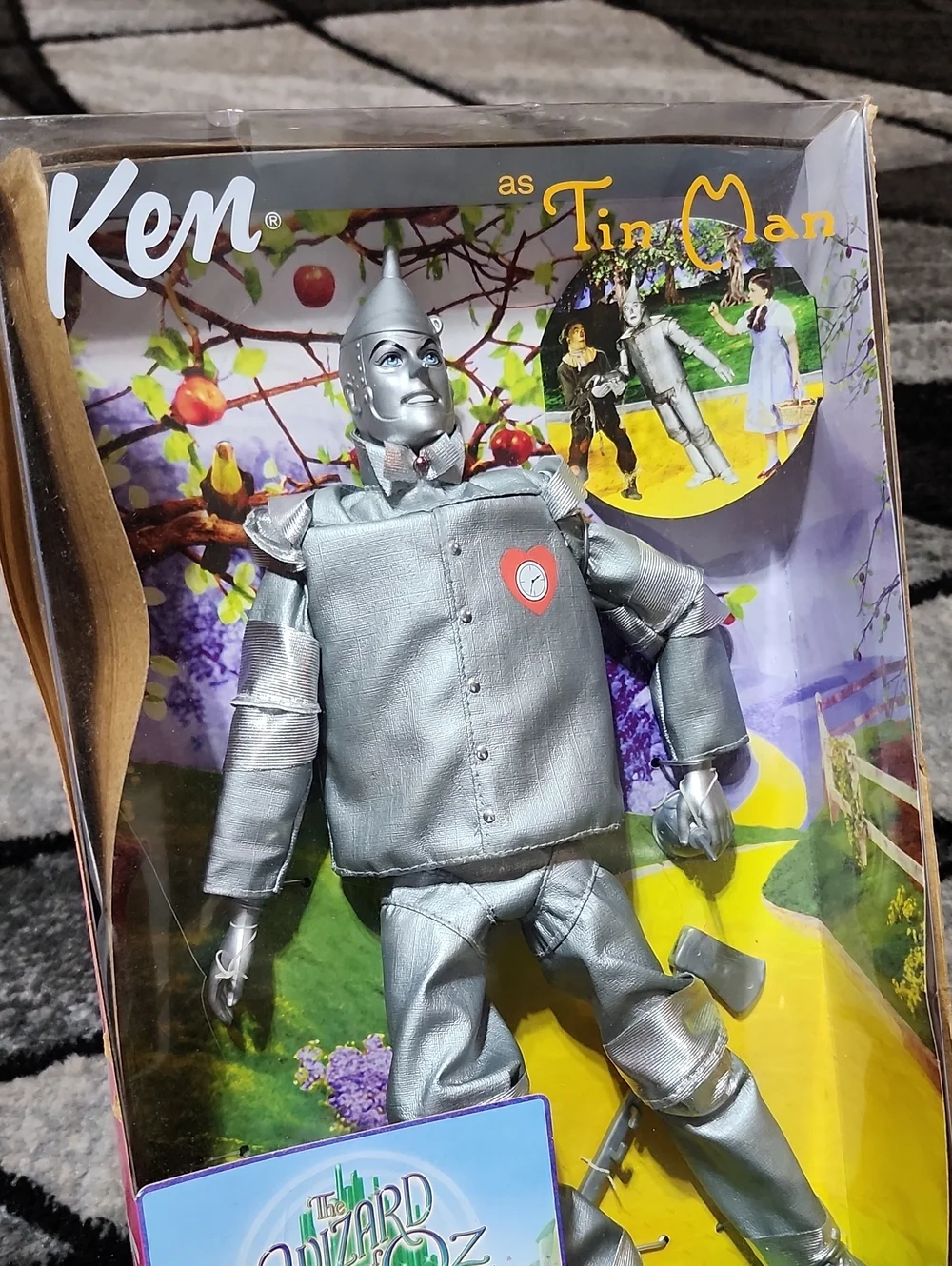 1999 MATTEL WIZARD OF OZ COLLECTOR EDITION KEN AS TIN MAN DOLL #25815